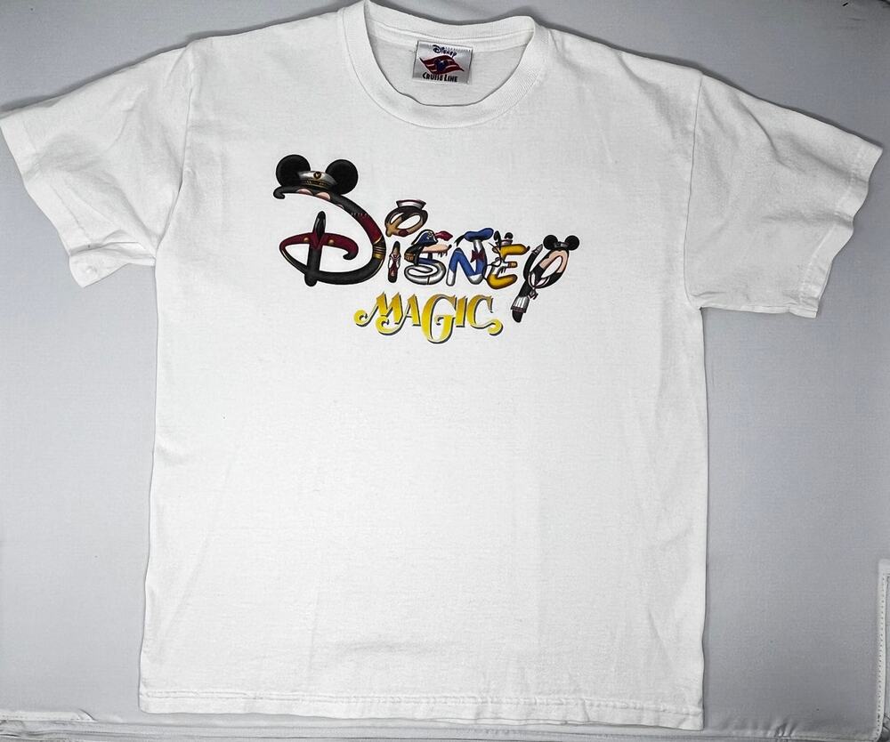 Disney CruiseLine Tshirt Size Unknown see measurements Pre-Owned in good cond